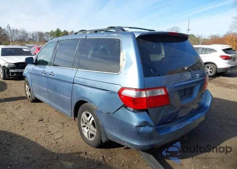 2005 Honda Odyssey Ex-L from USA, damaged, VIN 5FNRL38695B090766